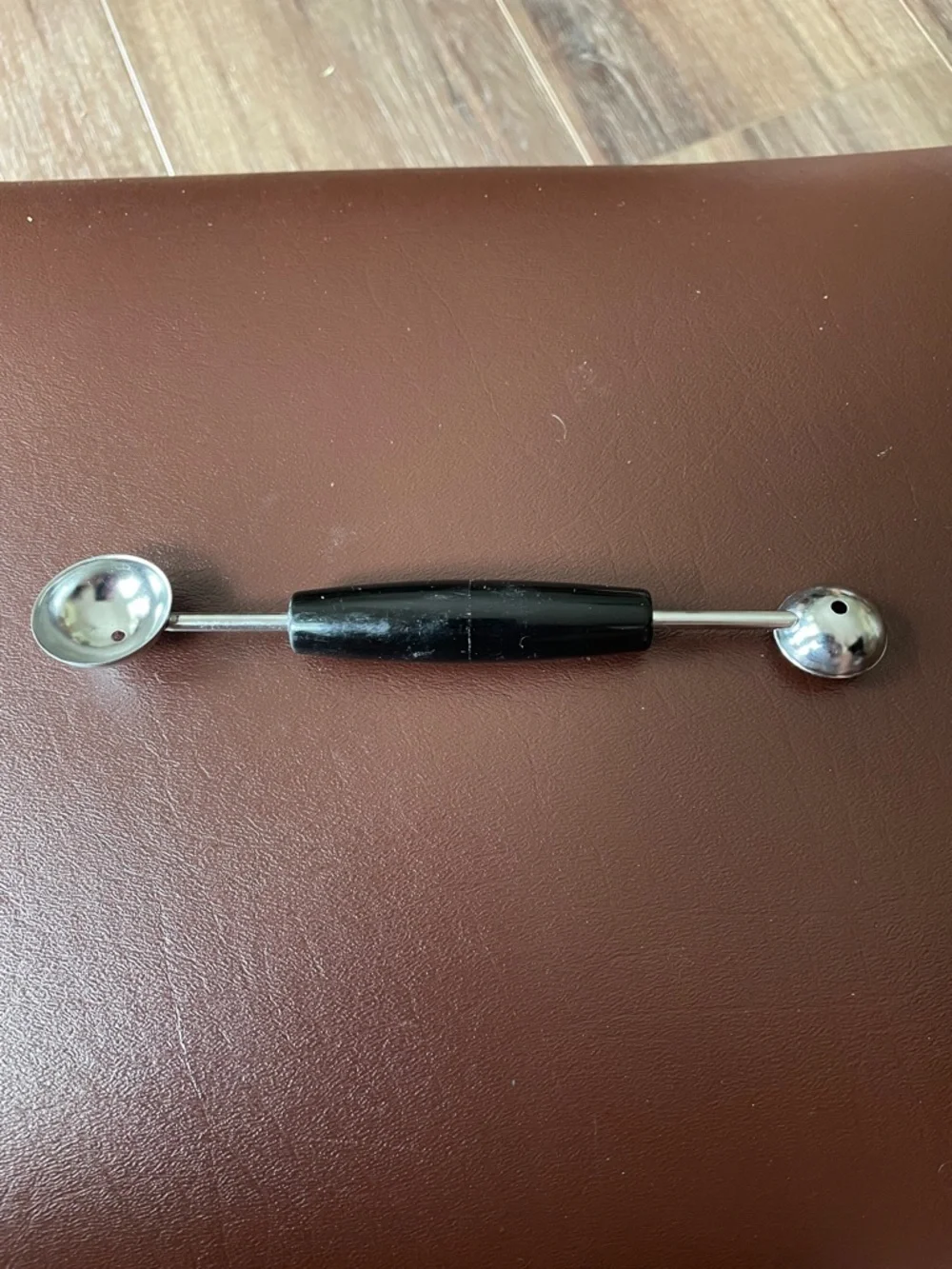 VTG Ecko Double Ended Melon Baller Black Handle